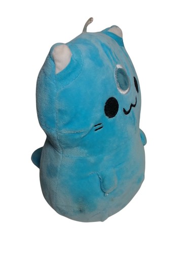 Muñeca suave de peluche azul danche 9"" de juguete de peluche Klepto gato hiperbarba - Imagen 2 de 6