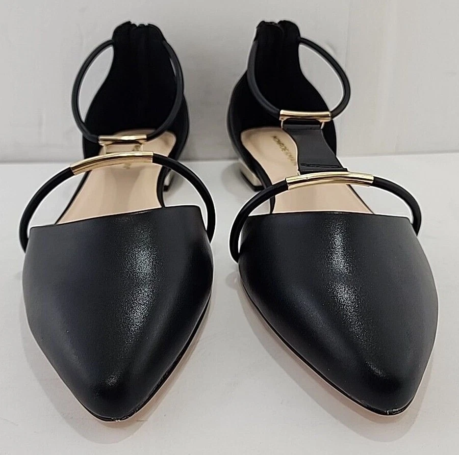 Monroe & Main women dress shoes Size 8.5 M & 10 M Black zip back ankle strap NEW - Image 4 of 4