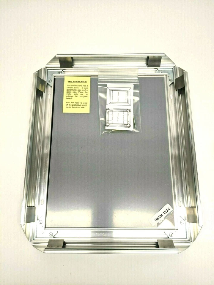 Alpina FF-ST 1.25" FlipUp Silver Front Load Frame 8.5" x 11" - Image 3 of 4