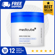 Medicube Zero Pore Pads 2.0, Dual-Textured Facial Toner Pads for Exfoliation