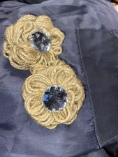 Lindsay Phillips Beige Jute Snaps