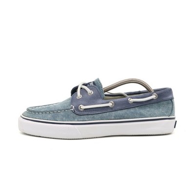 Sperry Herren STS13101 Schuhe Blau Textil Rutschfest Top-Sider Bootsschuhe EU 41