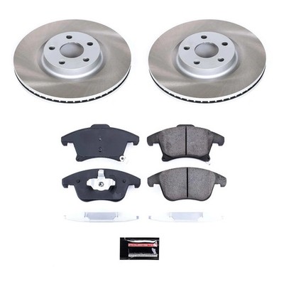 For Lincoln MKZ 2017-2020 PowerStop SC7885 Semi Coated Front Disc Brake Kit