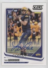 2018 Score Rookies Signatures Logan Woodside #354 Auto 0a2