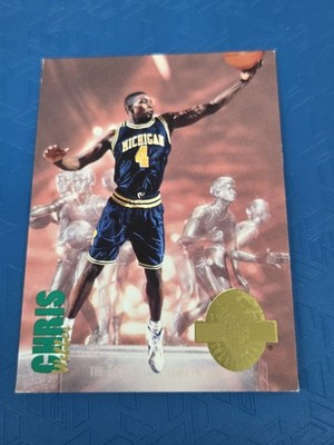 1993 Classic Four Sport Gold #311 Chris Webber Michigan Basketball Card 9D
