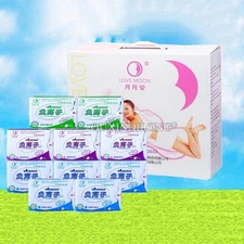 19Packages Lovemoon Anion Cotton Sanitary Napkin Women No Fluorescent Agent Pads