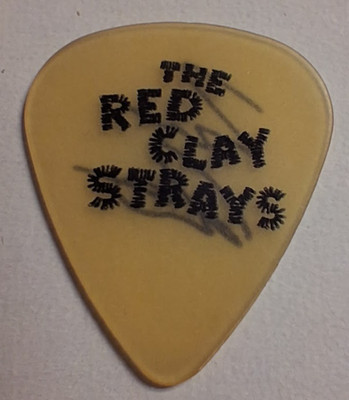 Red Clay Strays Guitar Pick 2025 Zach Rishel OUTLAW MUSIC FEST Willie ...