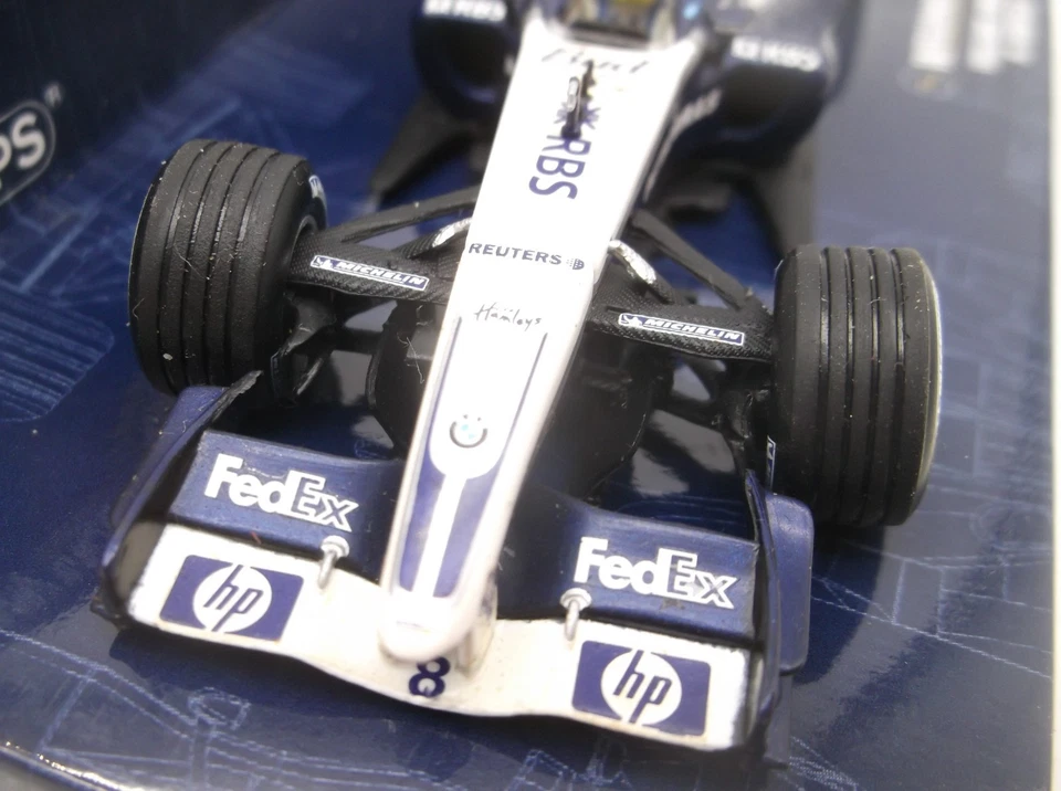 1/43 Saison 2005-2006 Williams-BMW FW27 Nick Heidfeld MINICHAMPS - Photo 4/4