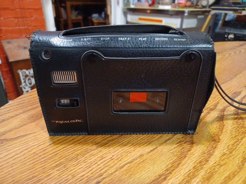 Realistic CTR-39 Portable Compact Cassette Tape Recorder Player & Case - Bild 14 von 24