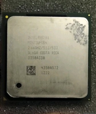 Intel Pentium 4 cpu 2.66 Ghz
