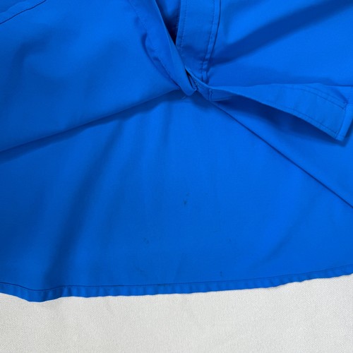 Under Armour Mens XXL Fitted Performance Fishing Shirt Blue Short Sleeve - Picture 4 of 6