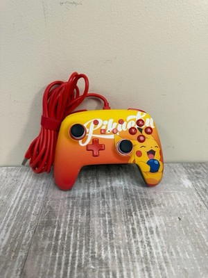 PowerA Enhanced Nintendo Switch Wired Controller Pikachu (1522784-01) - Tested