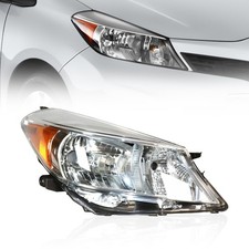Right Passenger Side Headlights For Toyota Yaris Vitz Hatchback 2012 2014