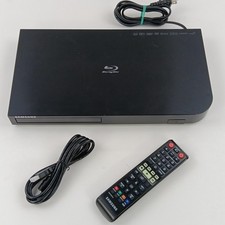 Samsung BD-JM63 3D Blu-ray Disc Player Smart Streaming HDMI LAN Remote Black