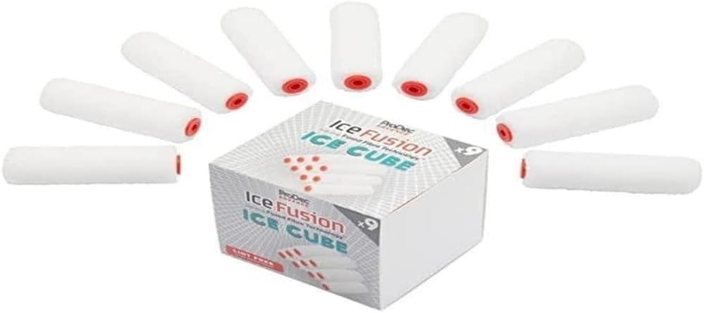 ProDec Advance 9 piece Ice Cube - 9x Ice Fusion 4 inch Medium Pile Mini Paint R