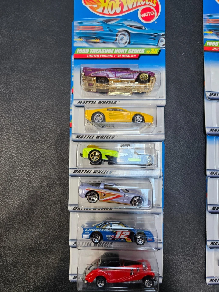 Hot Wheels Treasure Hunt Series 1999 juego completo 12 de 12 #929-#940 Foto 3 de 4