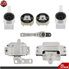 For Volkswagen CC 09-17 2.0L w/ Auto-Manual DCT Set of 7 Motor & Trans Mount Kit