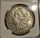 1896 P Morgan Silver Dollar KEY DATE BU Uncirculated Nice Luster NICE TONING 👌