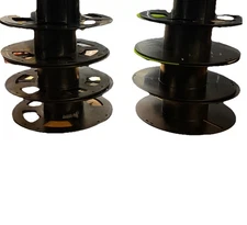 Lot of 11 Empty Plastic Filament Spools – 1kg & 2kg Sizes Overture Inland Sunlu