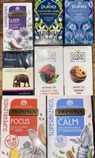Pukka, Good Earth, Twinings & Lichfields Organic Natural Ingredients Tea Bundle