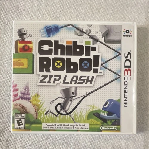 Chibi-Robo! Zip Lash Nintendo 3DS 2015 CIB TESTED AUTHENTIC