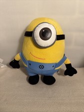 Despicable Me 9  Plush The Toy Factory Stuart Minion 1-Eye 2010