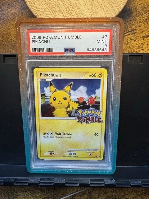 2009 POKEMON RUMBLE #7 PIKACHU PSA 9