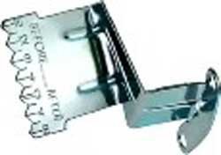 Chrome Bolt-On Timing Tab Without Pointer; Chevrolet Small Block; With 8''
