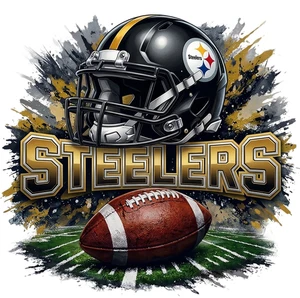 American Football Pittsburgh Steelers Self Adhesive Vinyl Sticker