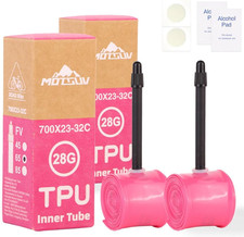 TPU Inner Tube, 700C X 23C-32C, Bike Tube 28G/35G Lightweight, with 45/65/85Mm P