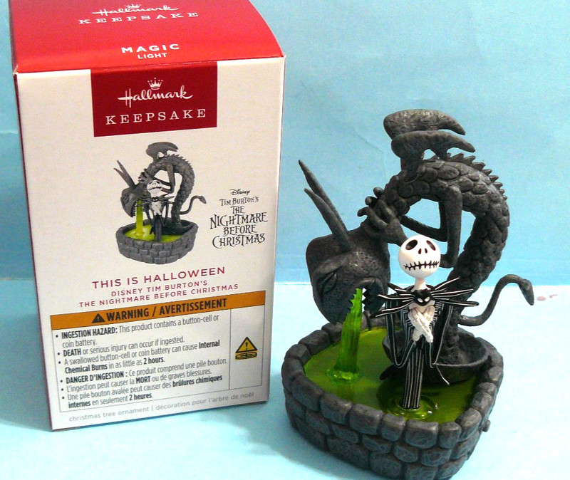 2025  Hallmark THIS IS HALLOWEEN Nightmare Before Christmas MAGIC feature LIGHT