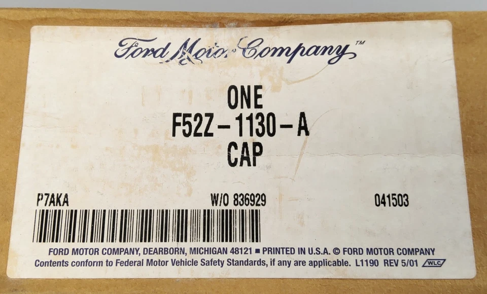 Nuevo tapa central de rueda genuina Ford Argent plateada para sonda 95-97 Foto 4 de 4