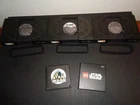 Lego 3 Star Wars 5008818 Collectors Coin and 1 Lego Star Wars 5008899 Coin