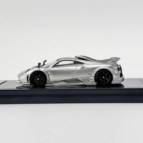 Modellino auto LCD scala 1/64 Pagani Imola argento pressofuso giocattolo collezione regalo - Foto 3 di 6