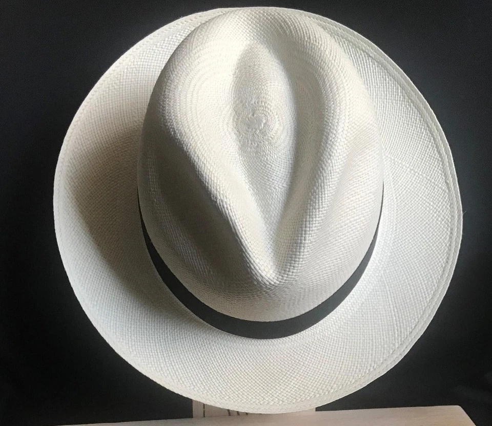 ПОДЛИННЫЙ ЭКВАДОР MONTECRISTI» ПАНАМА ШЛЯПА - FINO КЛАССА 4-5 ULTRA FINO КЛАССА 7-8 - Изображение 3 из 4