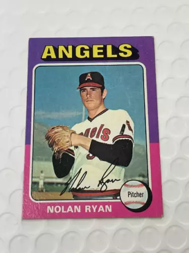 1975 Topps Baseball Mini Nolan Ryan #500 EX-MT MD494
