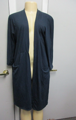 Adore Me Women's Cassidy Robe Dark Sapphire Size Medium New !!! | eBay