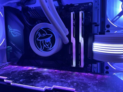Custom Gaming PC | ''Space Mom'' | GeForce 3080 || LCD Liquid Cooling || Ryzen 9 