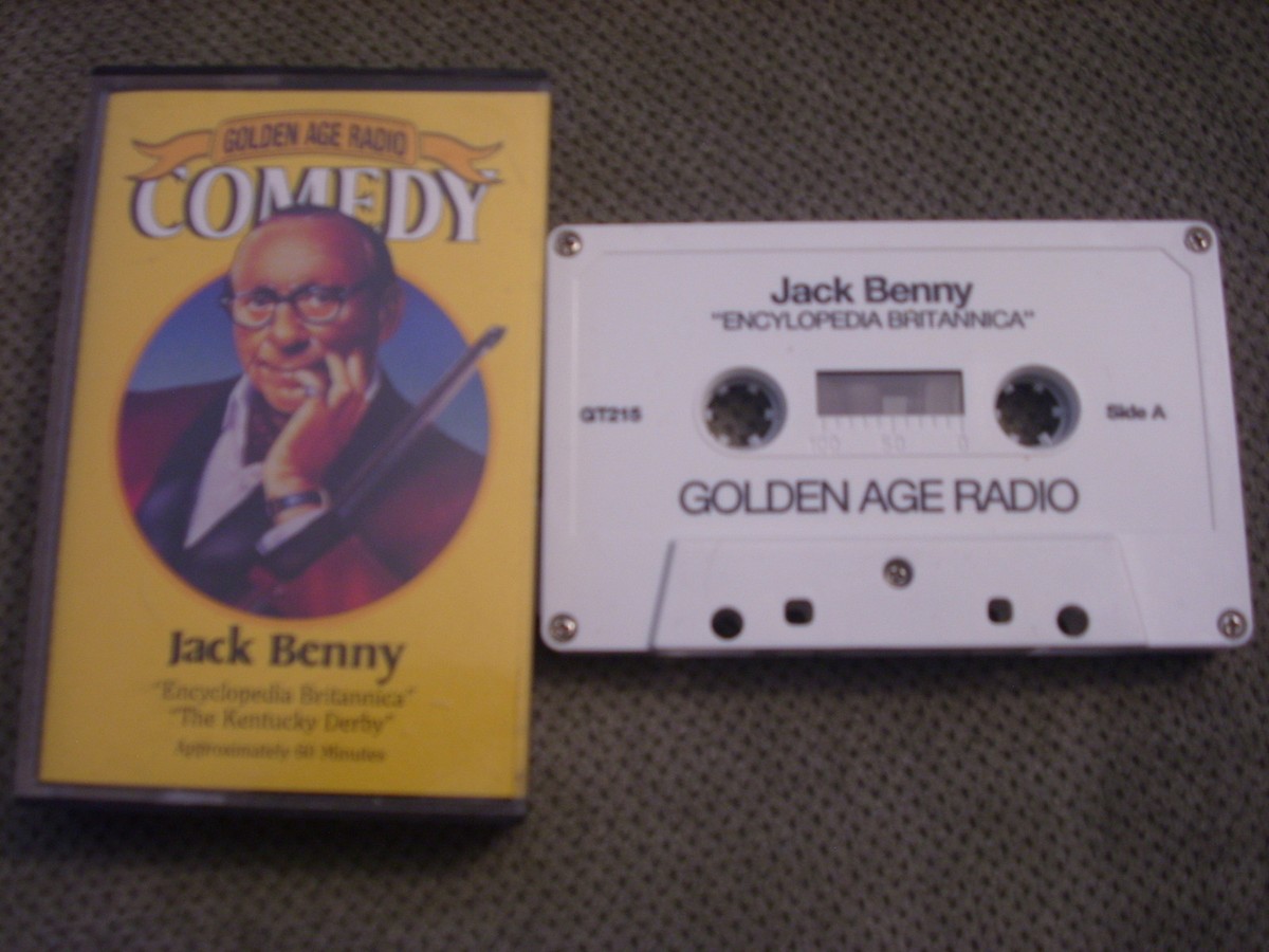 RARE OOP Jack Benny CASSETTE TAPE radio show 1985 Kentucky Derby +