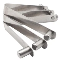 Universal Stainless Steel V-Clip for  Pool and Spa Nets, Brushes or Poles