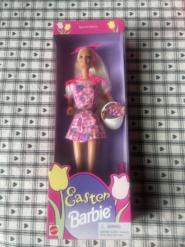1996 Easter Barbie Special Edition Supermarket Special New In Box
