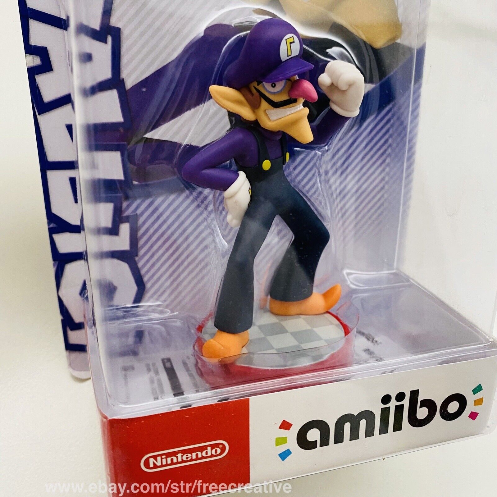  Nintendo Waluigi amiibo (SM Series) - Nintendo Wii U : Amiibo  Waluigi Sms: Toys & Games