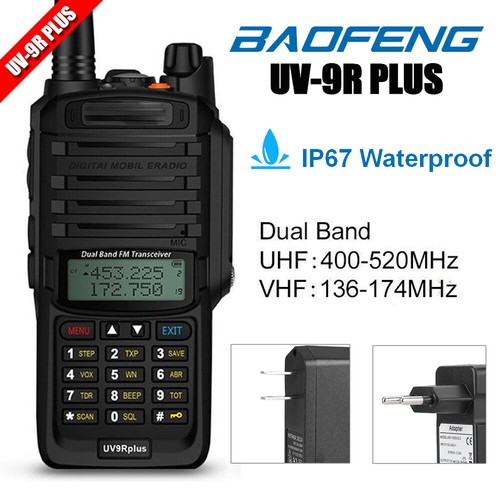 Radio Dual Band VHF UHF Radio Walkie Talkie Baofeng BF-A58 IP67 Impermeabile - VHF/UHF Dual Band, 5W, 128 Canali, Per Uso Outdoor Radio Bidirezionale Impermeabile IP67 - Foto 6