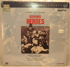 Laserdisc z  Disposable Hereos  Pioneer Special Interests Documentary Football