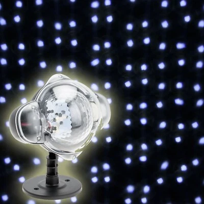 Lotti Importex Proiettore Garden LED 3W nevicata punti BIANCO Base o Picchetto