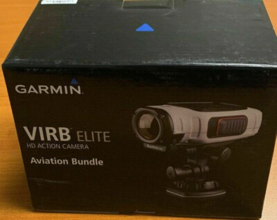 Garmin Virb Elite Camera Aviation Bundle GPS HD 1080p NEW 1yr