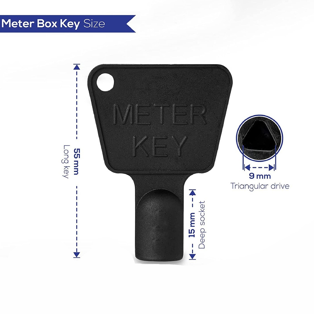 Meter Box Key Tesco Yellow Meter Box Key