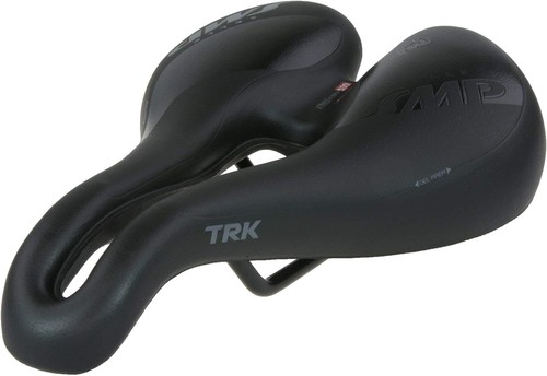 The DDK Pro-Active Bicycle Seat Bike Saddle in black is a
