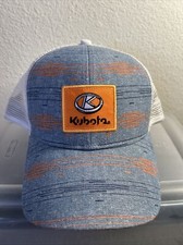 KUBOTA - K-PRODUCTS - Mesh Back- Snapback - Denim Details- Hat, Ball Cap 3