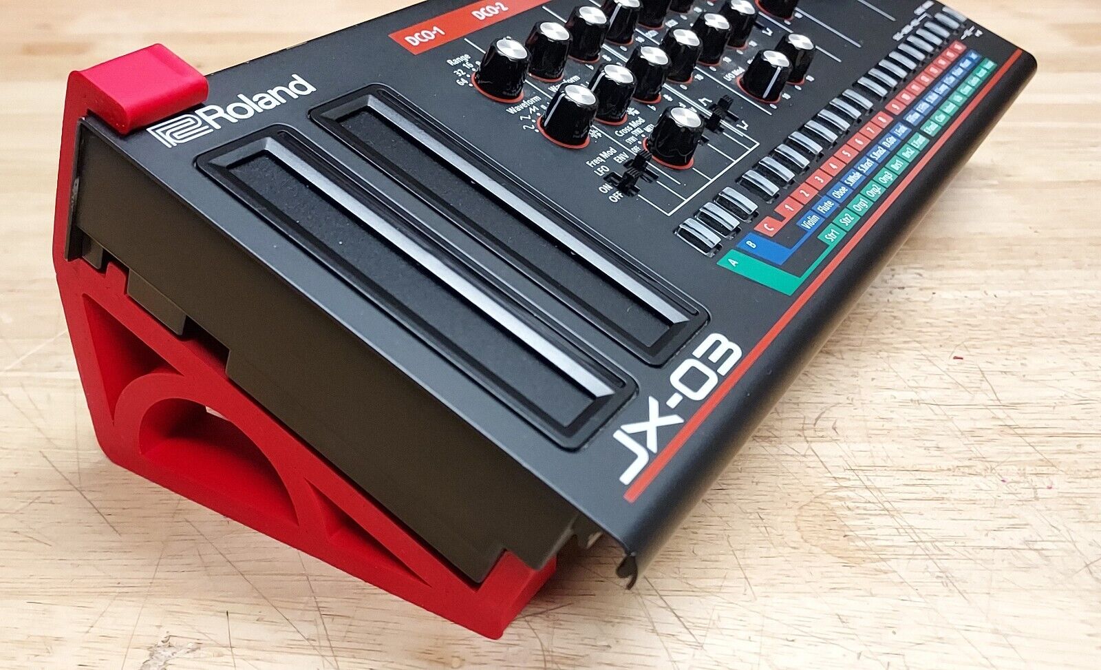 Red Mounting Stand For Roland Boutique A D VP